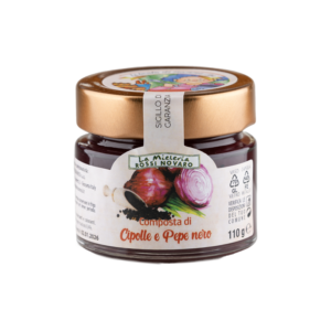 Composta di cipolle e pepe nero
