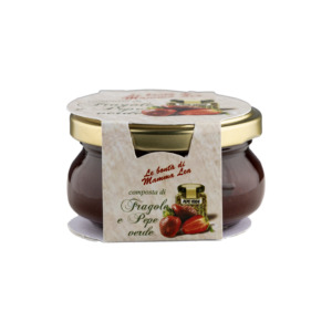 Composta di fragole e pepe verde